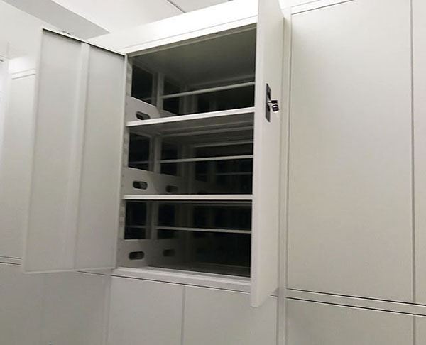 mobile shelving rack