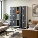 15-Door Heavy-Duty Steel Locker | Secure & Organized Stor...