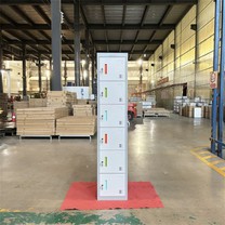 6 Tier Lockers