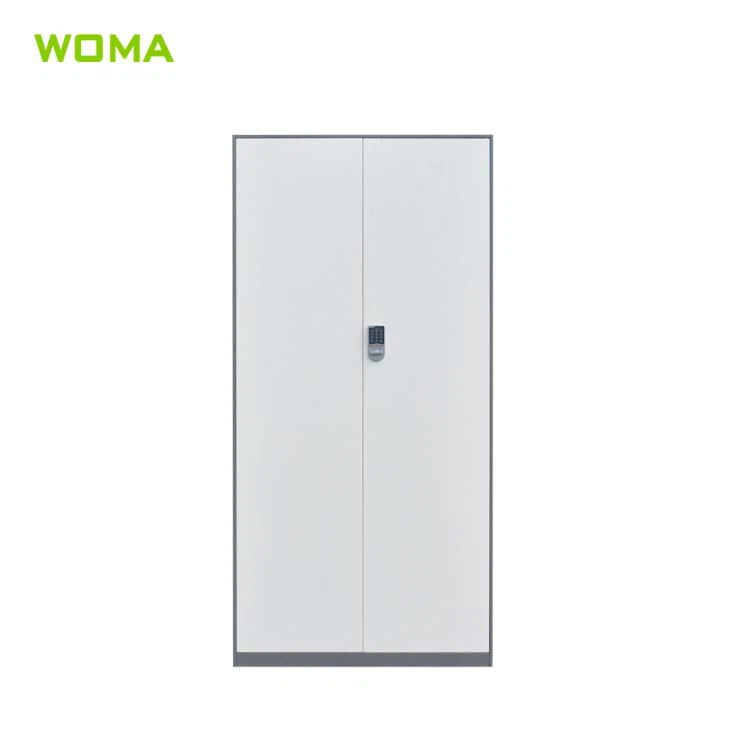 Steel cupboard with coded lock