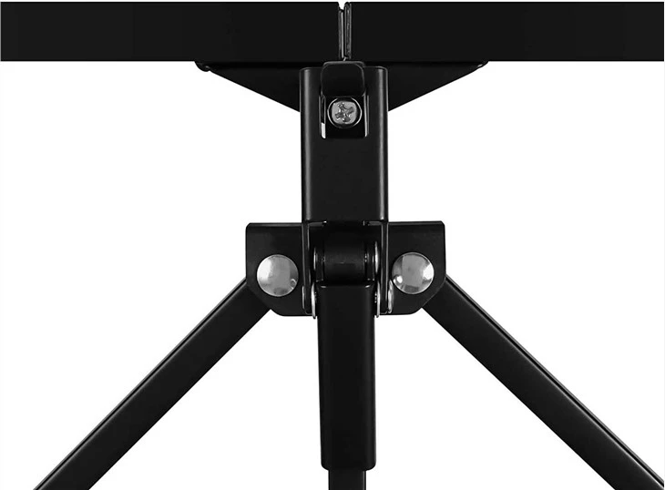 3-Tier Foldable Metal Shelves