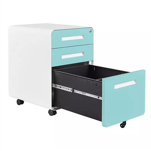 Round Edge Mobile Pedestal