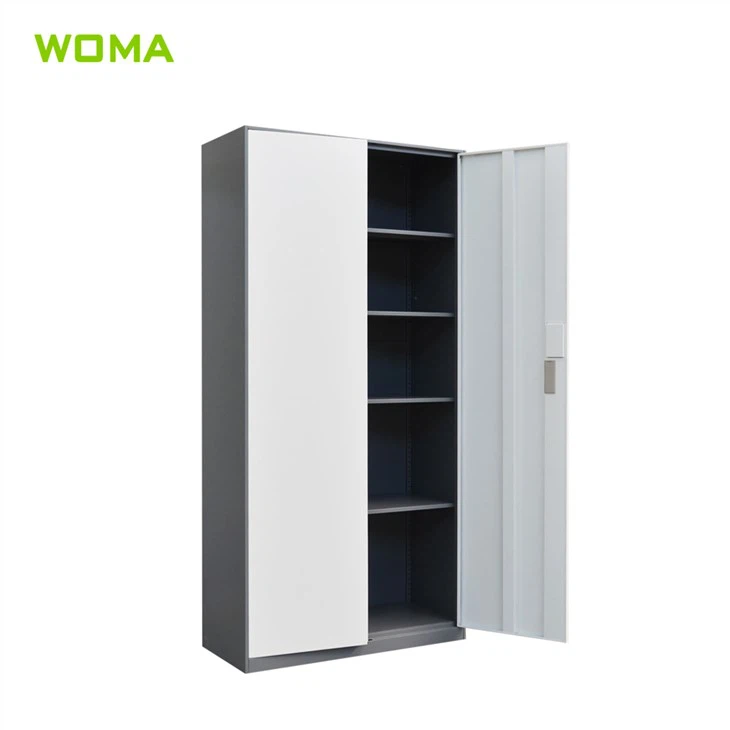 Steel cupboard with coded lock
