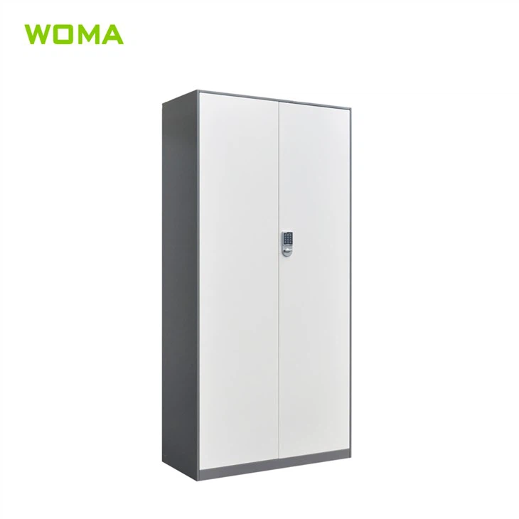 Steel cupboard with coded lock