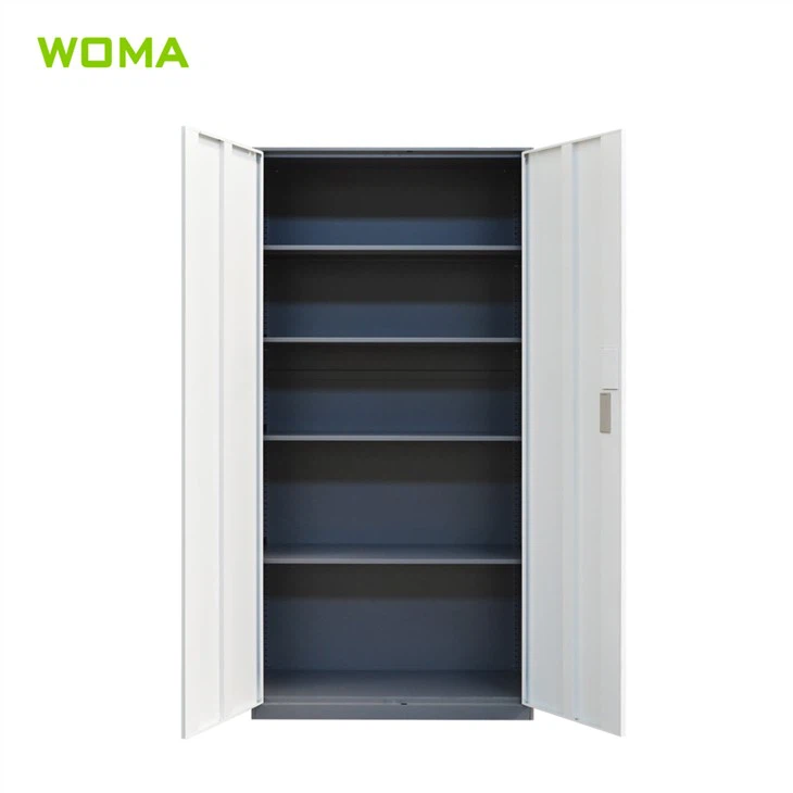 Steel cupboard with coded lock