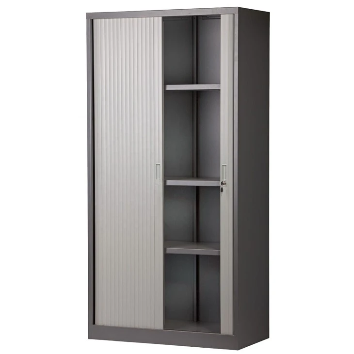 Metal Vertical Tambour Door Office File Cabinets